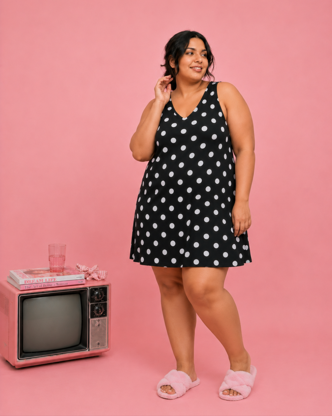 Lazy Girl Short Dress